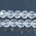 Chinese Cut Crystal Bead 32 Facet - Round 10MM CRYSTAL