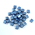 Preciosa Czech Glass 2-Hole Seed Bead - Karo 5x5MM 28936 BLUE

