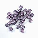 Preciosa Czech Glass 2-Hole Seed Bead - Karo 5x5MM 28998 PINK
