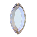Preciosa MAXIMA Crystal Point Back Fancy Stone - Navette 10x5MM CRYSTAL AB