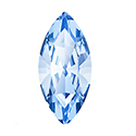 Preciosa MAXIMA Crystal Point Back Fancy Stone - Navette 08x4MM LT SAPPHIRE