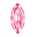 Preciosa MAXIMA Crystal Point Back Fancy Stone - Navette 10x5MM ROSE
