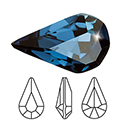 Preciosa Crystal Point Back MAXIMA Fancy Stone - Pear 08x4.8MM MONTANA