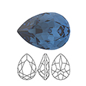 Preciosa Crystal Point Back MAXIMA Fancy Stone - Baroque Pear 06x4MM MONTANA