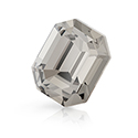 Preciosa Crystal Point Back MAXIMA Fancy Stone - Cushion Octagon 08x6MM BLACK DIAMOND