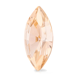 Preciosa MAXIMA Crystal Point Back Fancy Stone - Navette 04x2MM LIGHT PEACH