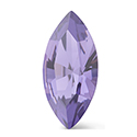 Preciosa MAXIMA Crystal Point Back Fancy Stone - Navette 04x2MM TANZANITE