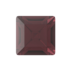 Preciosa Crystal Point Back Fancy Stone MAXIMA - Square 04MM BURGUNDY