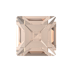 Preciosa Crystal Point Back Fancy Stone MAXIMA - Square 01.5MM LIGHT PEACH