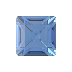 Preciosa Crystal Point Back Fancy Stone MAXIMA - Square 04MM SAPPHIRE