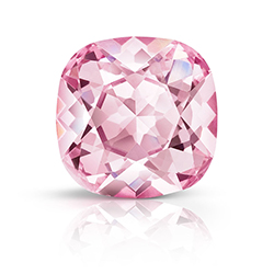 Preciosa Crystal Point Back MAXIMA Fancy Stone -Antique Square 10MM LIGHT ROSE