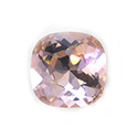 Preciosa Crystal Point Back MAXIMA Fancy Stone -Antique Square 10MM VINTAGE ROSE