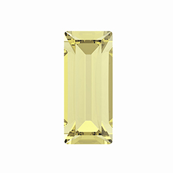 Preciosa Crystal Point Back MAXIMA Fancy Stone - Baguette 05x2.5MM JONQUIL