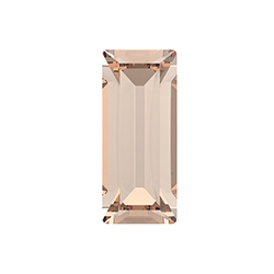 Preciosa Crystal Point Back MAXIMA Fancy Stone - Baguette 05x2.5MM LIGHT PEACH