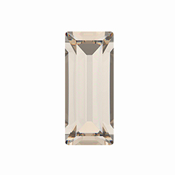 Preciosa Crystal Point Back MAXIMA Fancy Stone - Baguette 10x3MM VELVET