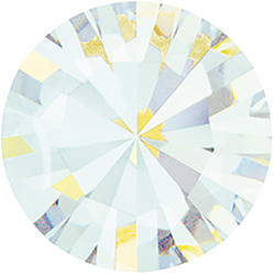 Preciosa Crystal Point Back MAXIMA Foiled Chaton - PP07 WHITE OPAL
