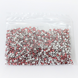 Crystal Stone in Metal Sew-On Setting - Rose Montee SS16 INDIAN PINK-SILVER MAXIMA