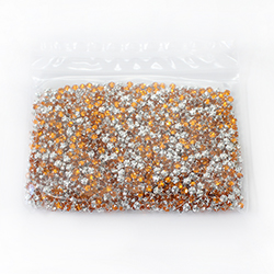 Crystal Stone in Metal Sew-On Setting - Rose Montee SS16 SUN-SILVER MAXIMA