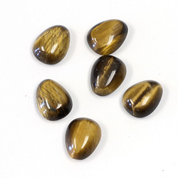 Gemstone Cabochon - Pear Antique 10x8MM TIGEREYE