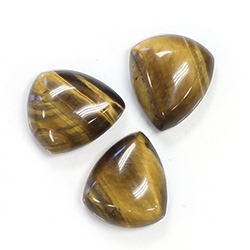 Gemstone Cabochon - Trillion 14x14MM TIGEREYE