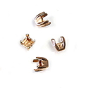 Brass Prong Setting - Closed Back - Round ss14/15 (29pp) - RAW BRASS