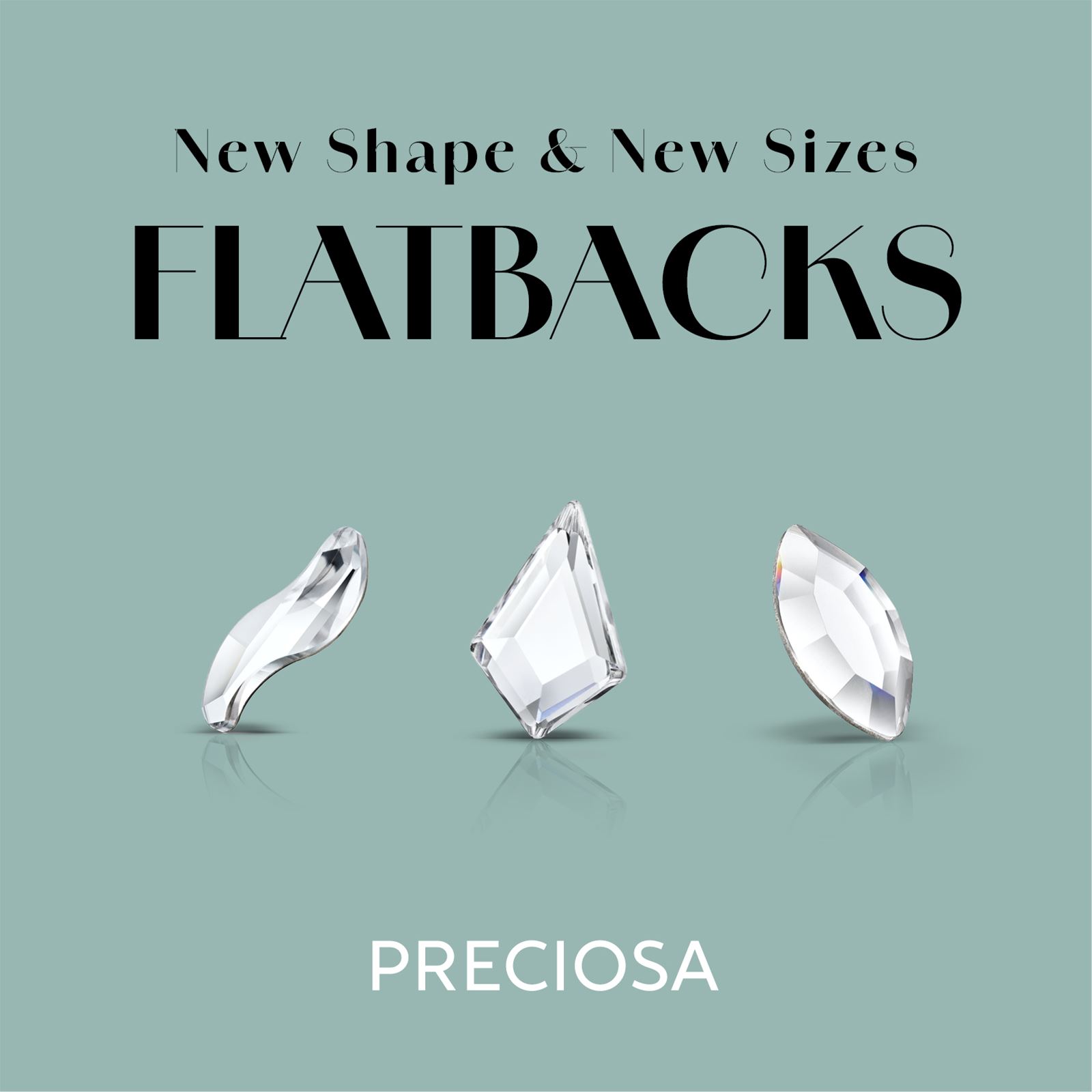 Preciosa New Wave Flatback Shape