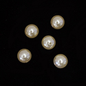 Plastic Pearl Bead - Round 10MM CREME