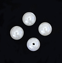 Plastic Pearl Bead - Round 12MM WHITE