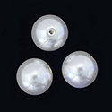 Plastic Pearl Bead - Round 16MM WHITE