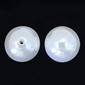 Plastic Pearl Bead - Round 22MM WHITE