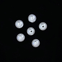 Plastic Pearl Bead - Round 07MM WHITE