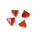 Gemstone Cabochon - Triangle Pyramid Top 08.5x8.5MM CORNELIAN