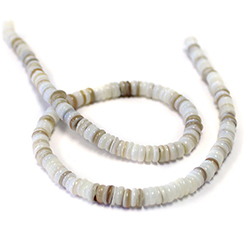 Shell Bead - Heishi Baroque 05MM PUKA SHELL