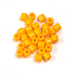 Preciosa Rola Beads - 05MM with a 1.6MM Hole TANGERINE 93110
