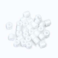 Preciosa Rola Beads - 05MM with a 1.6MM Hole WHITE 03050