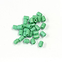 Preciosa Rola Beads - 03.5x5MM with a 1.0MM Hole GREEN 53210