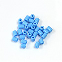 Preciosa Rola Beads - 03.5x5MM with a 1.0MM Hole LT BLUE TURQUOISE 63020