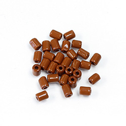 Preciosa Rola Beads - 03.5x5MM with a 1.0MM Hole MAROON 13600