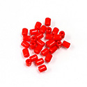 Preciosa Rola Beads - 03.5x5MM with a 1.0MM Hole RED 93170

