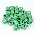 Preciosa Rola Beads - 06.2MM with a 2.2MM Hole GREEN 53230
