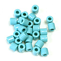 Preciosa Rola Beads - 06.2MM with a 2.2MM Hole LT BLUE TURQUOISE 63030
