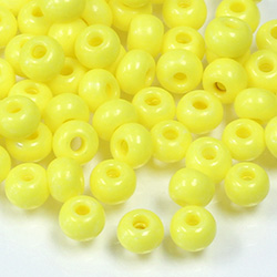 Preciosa Czech Glass Seed Bead - Round 05/0 YELLOW 83110