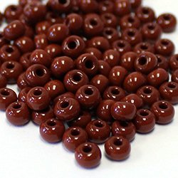 Preciosa Czech Glass Seed Bead - Round 05/0 MAROON 13600,, Loose