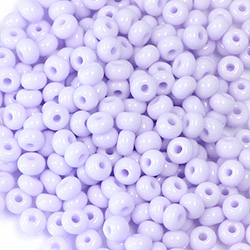 Preciosa Czech Glass Seed Bead - Round 08/0 LILAC OPAQUE 23420