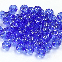 Preciosa Czech Glass Seed Bead - Round 06/0 LUSTER SAPPHIRE 36050