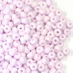 Preciosa Czech Glass Seed Bead - Round 08/0 PINK OPAQUE 73420