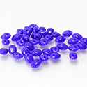 Preciosa Pressed Glass Bead - Solo 02.5x5MM BLUE 33050