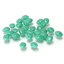 Preciosa Pressed Glass Bead - Solo 02.5x5MM TURQUOISE 63130