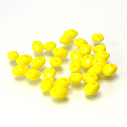 Preciosa Pressed Glass Bead - Solo 02.5x5MM YELLOW 83120