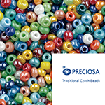 Preciosa Seed Beads, Assorted Styles